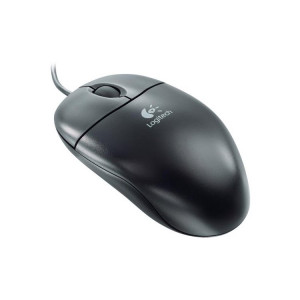 Logitech PS/2 Optical Wheel Black Mouse 953688-1600